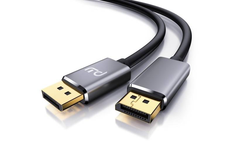 Primewire Audio- & Video-Kabel, DisplayPort, DP 1.4 (100 cm), Premium Monitor Kabel 8K 7680 x 4320 @ 60 Hz mit DSC - 1m von Primewire