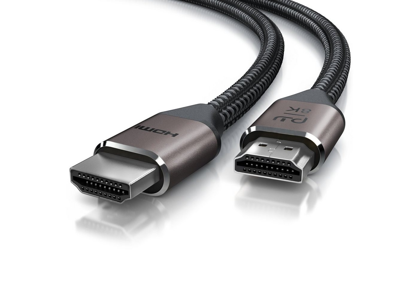 Primewire HDMI-Kabel, 2.1, HDMI Typ A (200 cm), UHD 8k @ 120 Hz, 4k @ 240 Hz, DSC, Ethernet, HDR eARC VRR ALLM, 2m von Primewire