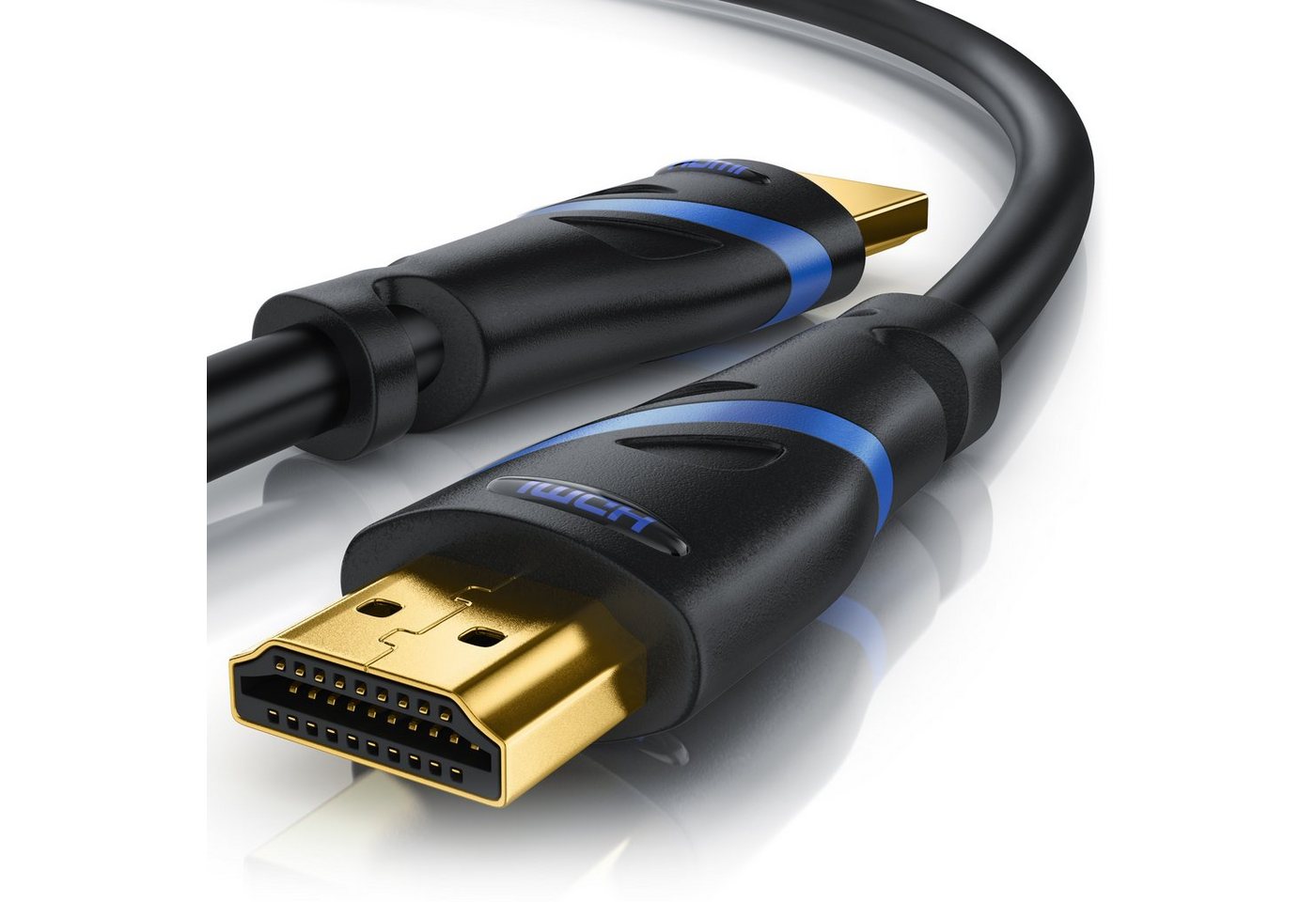 Primewire HDMI-Kabel, 2.1, HDMI Typ A (50 cm), 8k @ 120Hz 4K @ 240Hz, DSC, UHD, HDR, eARC, VRR, 48 Gbit/s - 0,5m von Primewire