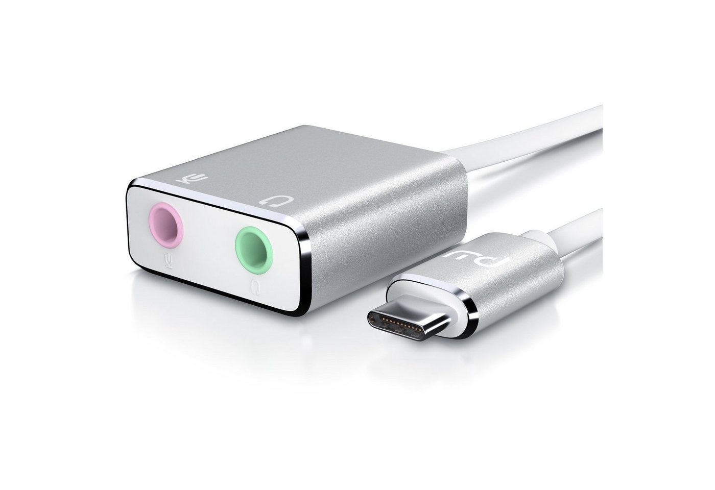 Primewire USB-Soundkarte Virtual 7.1 Surround, extern, Stereo Audio Adapter, Windows 10 & Mac OS X kompatibel von Primewire