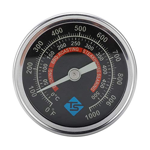 Räucherthermometer Edelstahl - BBQ Thermometer | Grill Thermometer Grillzubehör Für Alle Grills, Smoker, Räucherofen Und Grillwagen, Analog | Bis 500 ℃ Räucherthermometer Edelstahl - BBQ Thermometer | Grill Thermometer Grillzubehör Für Alle Grills, Smoker, Räucherofen Und Grillwagen, Analog | Bis 500 ℃ von Primlisa