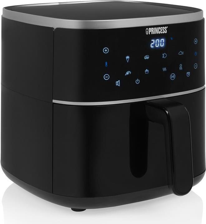 Princess 01.182238.01.001 Digitaler Airfryer 4l - Heißluftfritteuse - 4 l - 200 °C - 4 Person(en) - Einzelbild - Schwarz (01.182238.01.001) von Princess