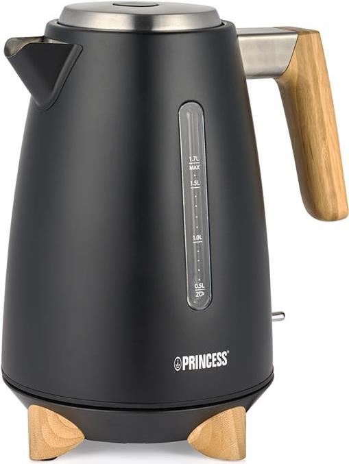 Princess 01.236061.01.001 Wasserkocher 1,7 l 3000 W Beige - Schwarz (01.236061.01.001) von Princess