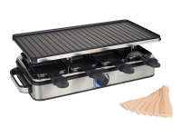 Princess 162645 Raclette 8 Grill Deluxe, 1400 W, 220 - 240 V, 50 / 60 Hz, 455 mm, 226 mm, 145 mm von Princess