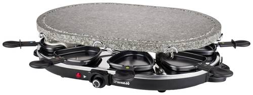 Princess 162720 Raclette 8Pfännchen Schwarz von Princess