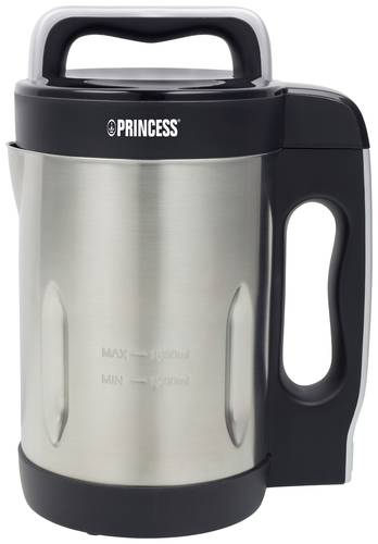 Princess 214001 Standmixer 160W Edelstahl, Schwarz von Princess