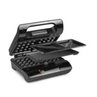 Princess Classic Multi & Sandwich Grill Compact Pro - Sandwichmaker / Waffeleisen / Grill - 800 W - Stahl/Schwarz von Princess