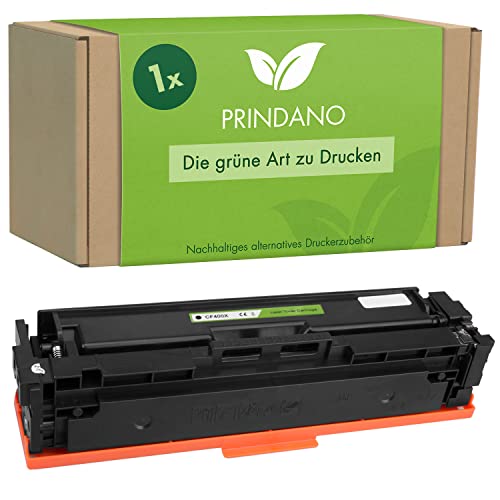 Prindano 1 Toner kompatibel mit HP CF-400X Black | Für Color Laserjet Pro M252 dw M252 n M270 Series M274 DN M274 n MFP M270 Series MFP M277 dw MFP M277 n von Prindano