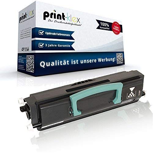 Print-Klex Tonerkartusche kompatibel mit Lexmark X463 X463DE X464 X464DE X466 X466DE X466DTE X466DWE 15000 Seiten Toner Black Schwarz X463A11G X463H11G X463X11G X463 A1 von Print-Klex GmbH & Co.KG, kein Lexmark Original