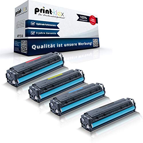 4X Print-Klex Tonerkartuschen kompatibel für Canon I-Sensys MF 8050 I-Sensys MF 8050cn I-Sensys MF 8080cw LBP 5050 LBP 5050n 1977 B002 1978 B002 1979 B002 1980 B002 Toner Sparpack von Print-Klex GmbH & Co.KG