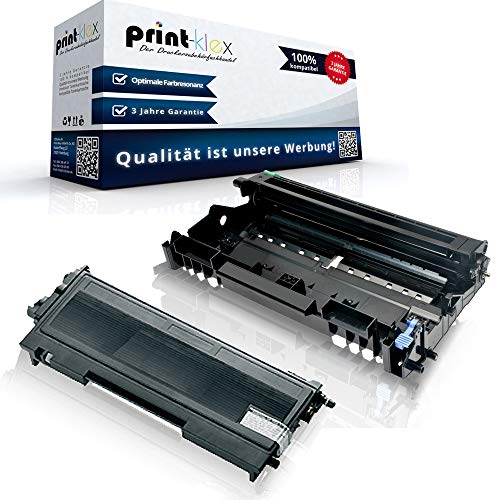 Print-Klex Print-Klex Toner & Trommel kompatibel für Brother HL 2020 HL 2030 HL 2030 R HL 2032 HL 2032 DN HL 2040 HL 2040 N HL 2040 R HL 2040 Series HL 2050 HL 2070 N HL 2070 NR DR2000&TN2 von Print-Klex GmbH & Co.KG