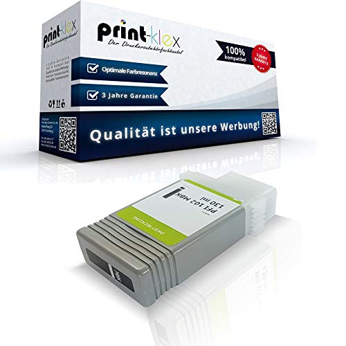 Print-Klex Tintenpatrone kompatibel für Canon imagePROGRAF IPF760Series IPF765 IPF765MFP IPF765MFPM40 LP17 LP24 0894B001 PFI-102MBK PFI 102 MBK Schwarz Matt -Toner Pro Serie von Print-Klex GmbH & Co.KG