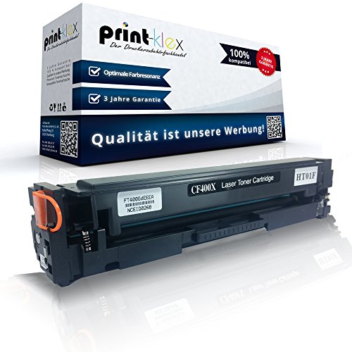 Print-Klex Toner Schwarz CF400X kompatibel für HP Color LaserJet Pro M250 Series Pro M252 dw Pro M252 n Pro M270 Series Pro M274 dn Pro M274 n Pro M277 dw Pro M277 n CF400A CF400X Black - Office Plus von Print-Klex GmbH & Co.KG