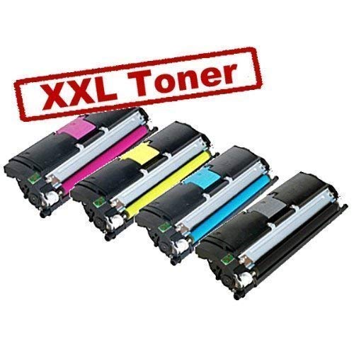 Print-Klex Toner Sparset kompatibel für Konica Minolta Magicolor 2400W Magicolor 2430 Desklaser QMS2400 QMS2430DL QMS2450 D DX PS QMS2480 MF QMS2490MF QMS2500 von Print-Klex GmbH & Co.KG