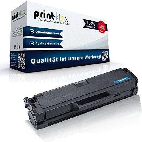 Print-Klex Toner kompatibel für Samsung ML2160 ML2161 ML2162 ML2165 ML2165W ML2168 SCX3400 SCX3400F SCX3401 MLT-D101S/ELS 101 MLT D101 D101S Black von Print-Klex GmbH & Co.KG