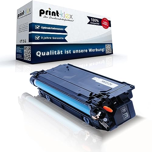 Print-Klex Toner kompatibel mit HP Color Laserjet Enterprise M554 Color Laserjet Enterprise M554dn Color Laserjet Enterprise M554 Series Color Laserjet Enterprise M555dn W2120A Black Schwarz von Print-Klex GmbH & Co.KG