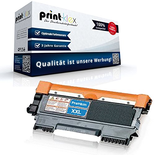 Print-Klex Tonerkartusche kompatibel für Brother DCP-7055 DCP-7055W DCP-7057 HL-2130 R HL-2130R HL-2132 R HL-2132R HL-2135 W HL-2140 R, 4.000 Seiten TN2010 TN 2010 TN-2010 von Print-Klex GmbH & Co.KG
