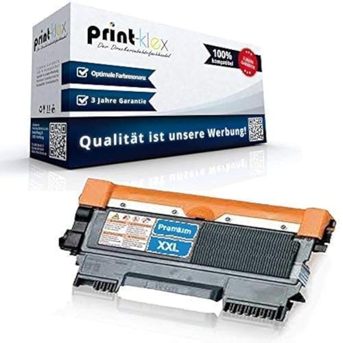 Print-Klex Tonerkartusche kompatibel für Brother MFC 7360N MFC 7362N MFC 7460DN MFC 7470D MFC 7860DN MFC 7860DW TN2220 TN-2220 TN 2220 XXL Black Premium von Print-Klex GmbH & Co.KG