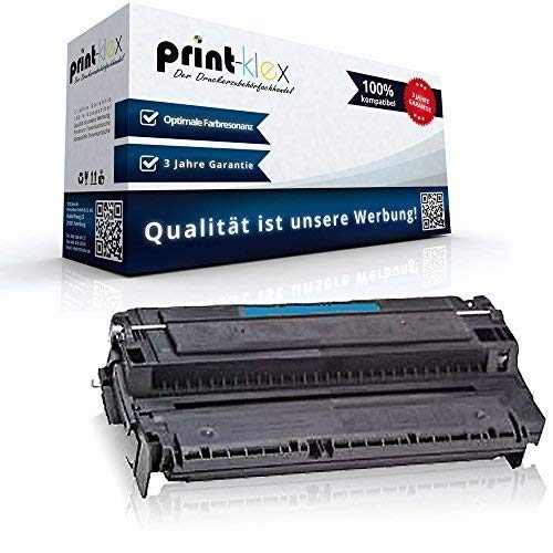 Print-Klex Tonerkartusche kompatibel für Canon Copymouse FC100 Copymouse FC120 FC100 FC108 FC120 FC128 FC200 FC200S FC204 1491A003 E30 Toner Black Schwarz XXL von Print-Klex GmbH & Co.KG