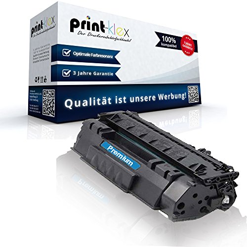 Print-Klex Tonerkartusche kompatibel für HP LaserJet Professional P2013n P2014 P2014n P2015 P2015d P2015dn P2015n P2015x HP53a Q7553a HP 53a XXL Black Schwarz von Print-Klex GmbH & Co.KG