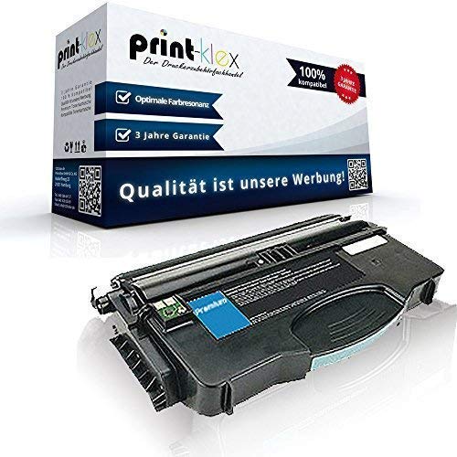 Print-Klex Tonerkartuschen kompatibel mit Lexmark E120 E120N Optra E120 Optra E 120N E 120 E 120N Optra E 120 Optra E 120N E-120 E-120N Optra E-120 Optra E-120N 12016SE Toner Black Schwarz XXL von Print-Klex GmbH & Co.KG