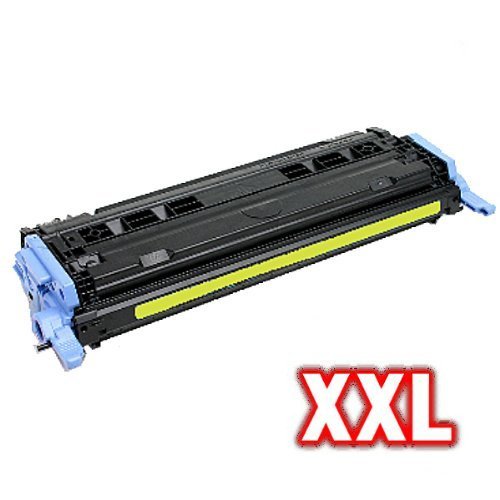 Print-Klex XL Toner YELLOW kompatibel für HP Q6002A 124A Color LaserJet 1600 YELLOW von Print-Klex GmbH & Co.KG
