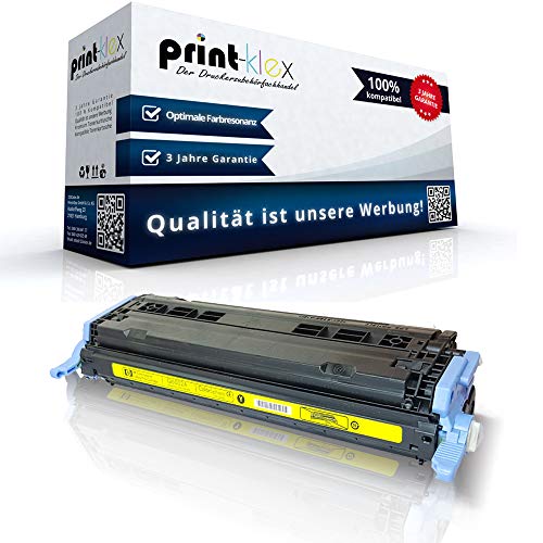 Print-Klex XL Toner YELLOW kompatibel für HP Q6002A 124A Color LaserJet CM1015MFP Color LaserJet CM1017 Color LaserJet CM1017MFP XL von Print-Klex GmbH & Co.KG
