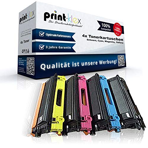 Print-Klex XXL Toner Set kompatibel für Brother DCP9010 CN HL3040 CN HL3070 CN HL3070 CW MFC9120 CN MFC9320 CW - Toner Set Print-Klex XXL Toner Set kompatibel für Brother DCP9010 CN HL3040 CN HL3070 CN HL3070 CW MFC9120 CN MFC9320 CW - Toner Set von Print-Klex GmbH & Co.KG