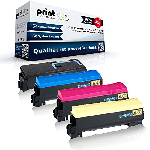 Print-Klex XXL Toner Set kompatibel für Kyocera FS-C5400 FS-C5400DN FS C5400 C5400DN TK570 TK 570 - Toner Set von Print-Klex GmbH & Co.KG