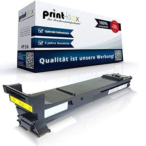 Print-Klex Yellow Toner kompatibel für Konica Minolta A0DK152 4650 4650DN 4650EN 4690 4690MF 4695 4695MF A0DK252 Yellow XL von Print-Klex GmbH & Co.KG