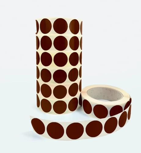 Print&Stick | Bunte Markierungspunkte Klebepunkte 40 mm - Braun - 1000 Etiketten Print&Stick | Bunte Markierungspunkte Klebepunkte 40 mm - Braun - 1000 Etiketten von Print&Stick