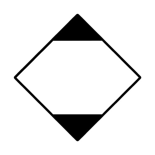 Selbstklebendes Etikett 100x100mm – ADR 0 LQ Begrenzte Menge – schwarzer Rahmen bis zum Rand von Print&Stick