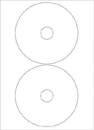 Print4Life 10 Blatt CD/DVD Labels, Weiß Glänzend, Hochglänzende Oberfläche in Fotopapierqualität, Selbstklebend, Innenring 17 mm, Außenring 117 mm, Tintenstrahldrucker von Print4Life