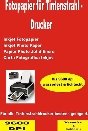 Inkjet-Fotopapier, glänzend, 210g/m² ! 297mm x 210mm,DIN A4 Glossy von Print4Life