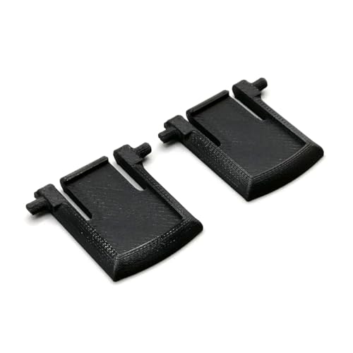 Printbtw 1 Paar Ersatz Tastaturfüße passend für Cherry DW 5100 in schwarz Tastatur Keyboard von Printbtw