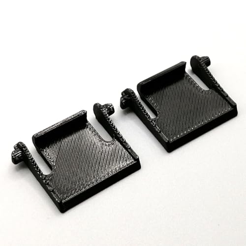 Printbtw 1 Paar Ersatz Tastaturfüße passend für Corsair K55 RGB (Pro) schwarz Tastatur von Printbtw