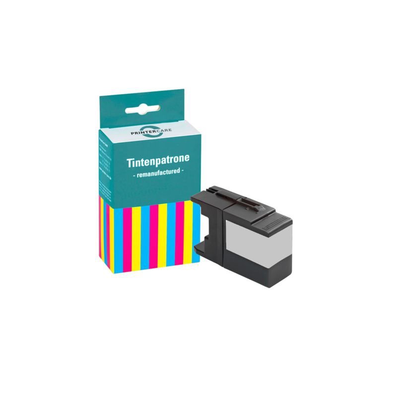 Printer Care Tinte schwarz kompatibel zu Brother LC-1280BK von PrinterCare