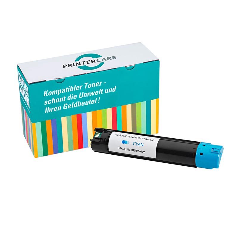 Printer Care Toner cyan kompatibel zu: Dell 593-BBCS von PrinterCare