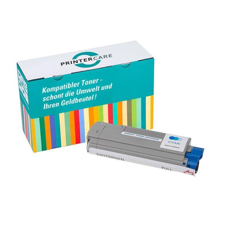 Printer Care Toner cyan kompatibel zu: OKI 46507507 von PrinterCare