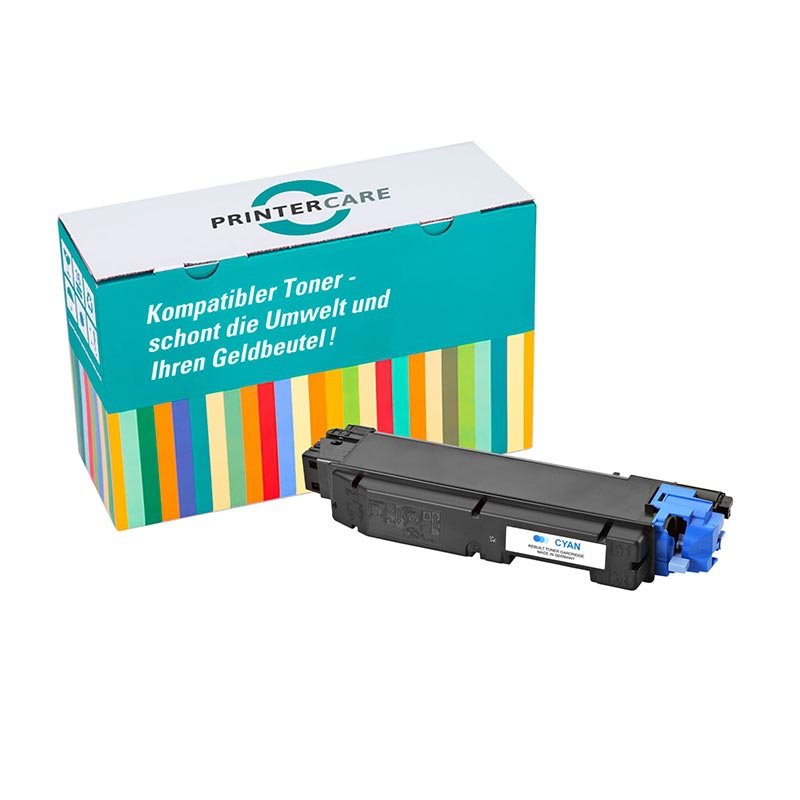 Printer Care Toner cyan kompatibel zu: UTAX 1T02NSCUT0 von PrinterCare