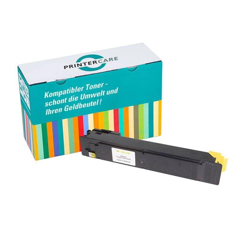 Printer Care Toner gelb kompatibel zu: KYOCERA 1T02R5ANL0 von PrinterCare