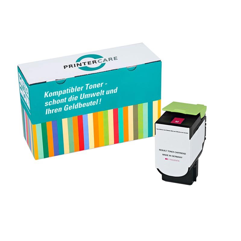 Printer Care Toner magenta kompatibel zu: Lexmark 78C2XM0 von PrinterCare