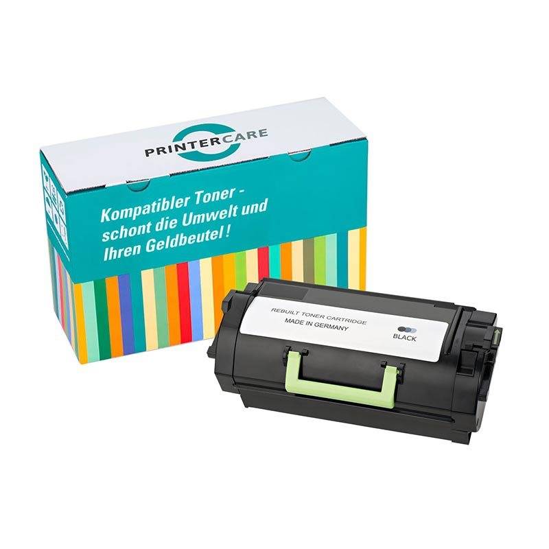 Printer Care Toner schwarz kompatibel zu: Lexmark 53B0HA0 von PrinterCare