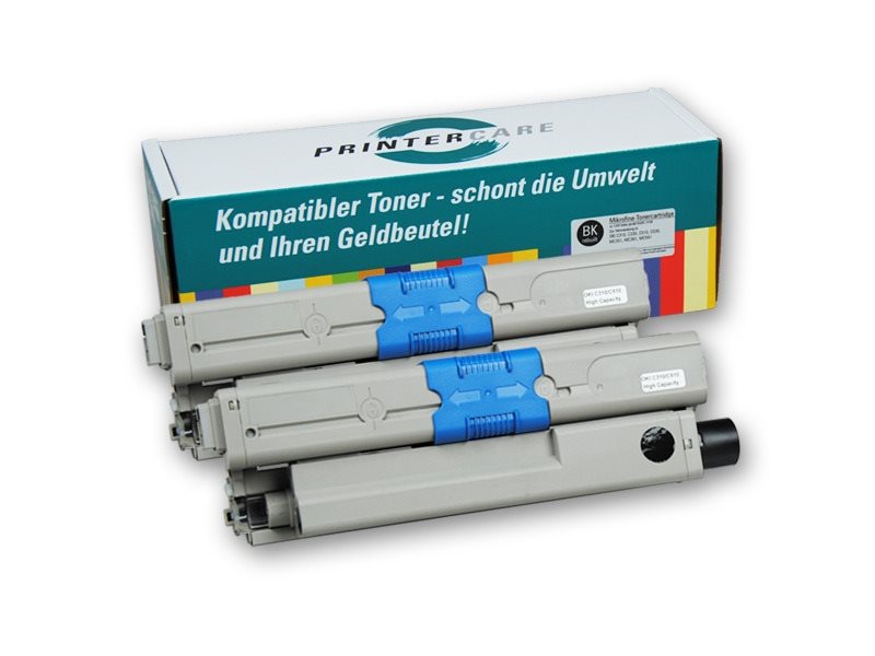 PrinterCare Doppelpack XL Toner BK PC-C310-BKHC2 von PrinterCare