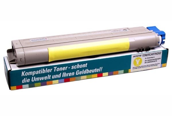 PrinterCare Toner gelb - C9600/9650/9800-Y von PrinterCare