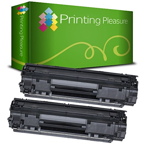 2 Toner kompatibel für Canon LBP-6000 LBP-6000B LBP-6018 LBP-6020 LBP-6020B MF-3010 | CRG 725 3484B002 von Printing Pleasure