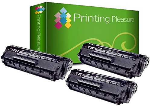 3 Toner kompatibel für Canon LBP-2900, LBP-2900i, LBP-2900B LBP-3000 | 303 703 von Printing Pleasure