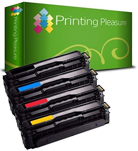 4 Toner kompatibel für Samsung CLP-415N CLP-415NW CLX-4195FN CLX-4195N CLX-4195FW Xpress C1810W C1860FN C1860FW - Schwarz/Cyan/Magenta/Gelb, hohe Kapazität von Printing Pleasure