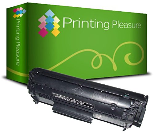 FX-10 FX-9 Premium Toner Schwarz kompatibel für Canon I-Sensys MF-4010 MF-4100 MF-4120 MF-4140 MF-4150 MF-4320D MF-4330D MF-4350D MF-4370DN Fax L95 L100 L120 L140 L160 Laserbase PC-D440 PC-D450 von Printing Pleasure