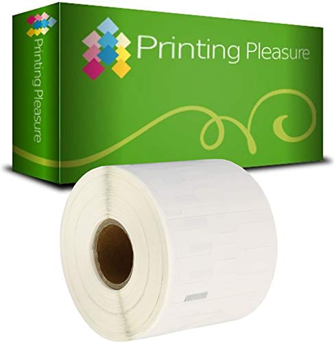 Printing Pleasure 11351 Rolle Etiketten kompatibel für Dymo LabelWriter & Seiko Etikettendrucker | 11mm x 54mm | 1500 Stück von Printing Pleasure